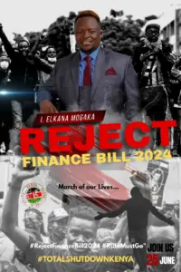 Reject Finanace Bill 2024