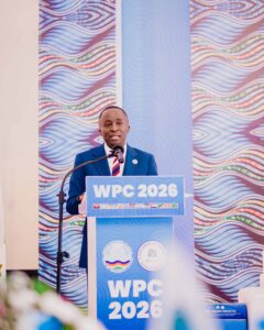 FP-ICGLR Secretary General Ambassador Dr Deo Mwapinga addresses journalists and stakeholders during a high-level media breakfast session ahead of the Women Parliamentary Conference in Dar es Salaam, Tanzania. The conference will bring together women parliamentarians and other stakeholders from across the Great Lakes region from November 2 to 5, 2026. Photo/FP-ICGLR